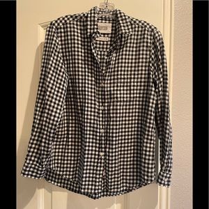 Grayson LS button up blouse with collar